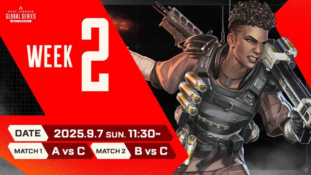 Apex Legends Global Series Year 5：Split 2 【APAC North Pro League Week 2】