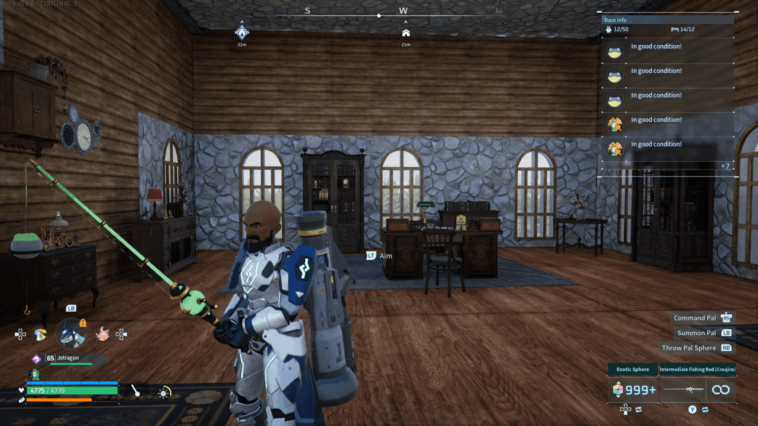 リラックスした影響のためにMODを使用する素敵なオフィススペース。