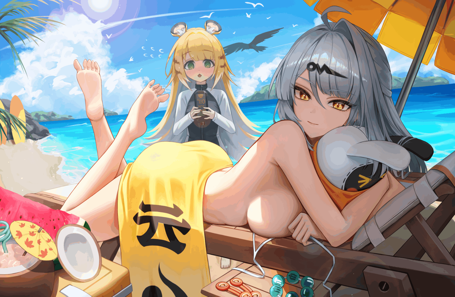 YixuanとJufufu Chilling