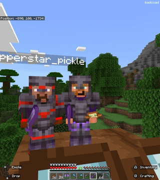 私の息子は私のMinecraftのプレイ方法を教えました。今週、私たち二人とも最初のフルネザーライトアーマーを手に入れました！