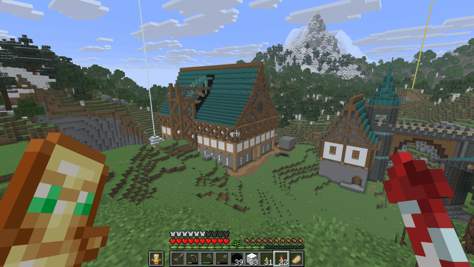 暗い領域を模倣する方法として黒のコンクリートを使用することについての考え