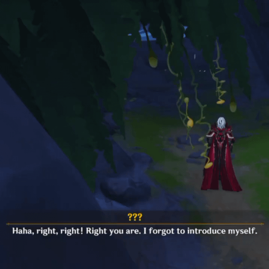 2つの重要なキャラクターの間の会話（ビッグスポイラー）