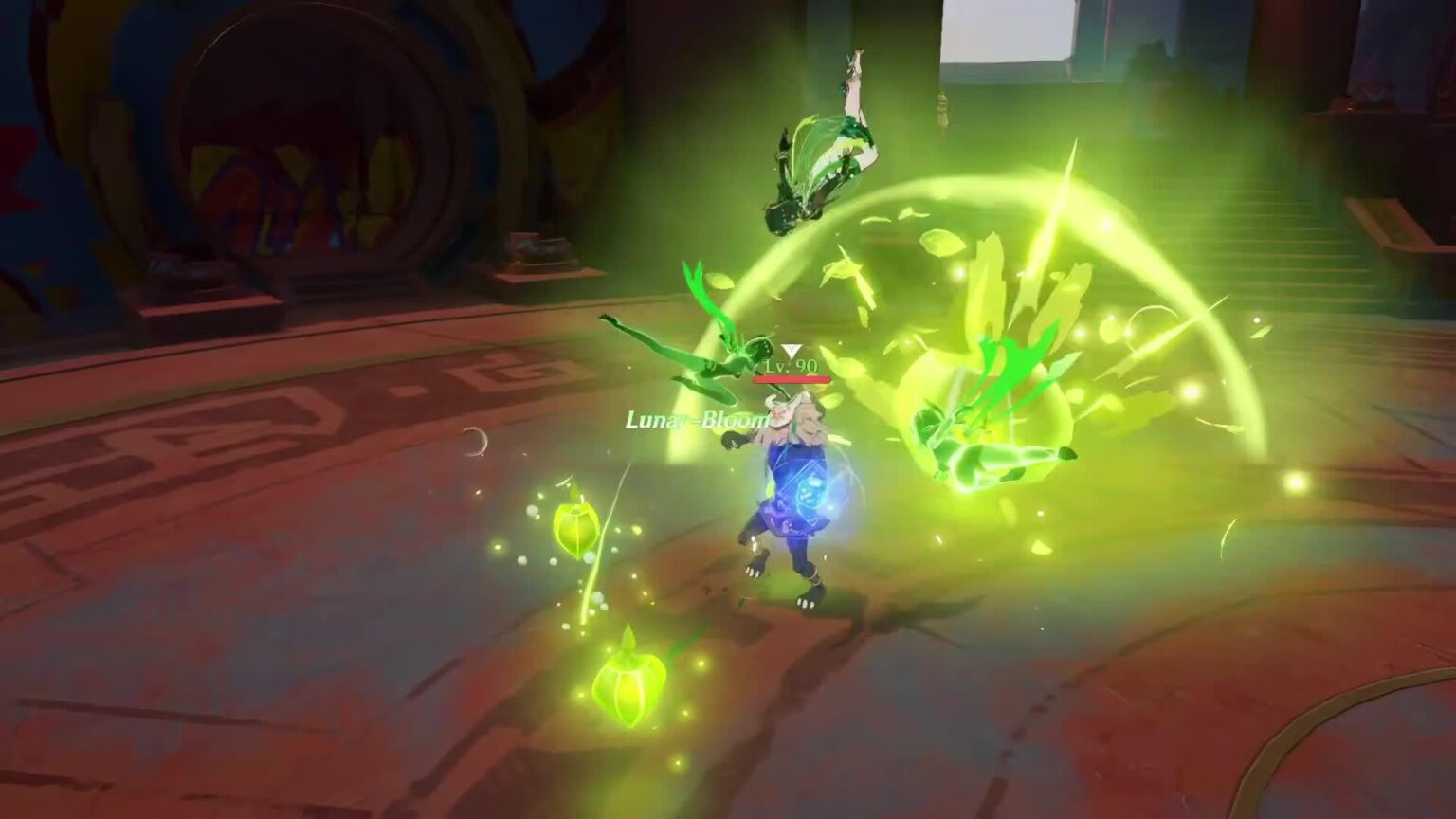 Neferの充電されたATKアニメーション