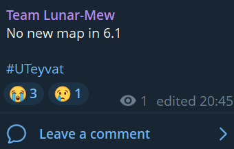 Uteyvat経由で6.1のMAPに関する情報
