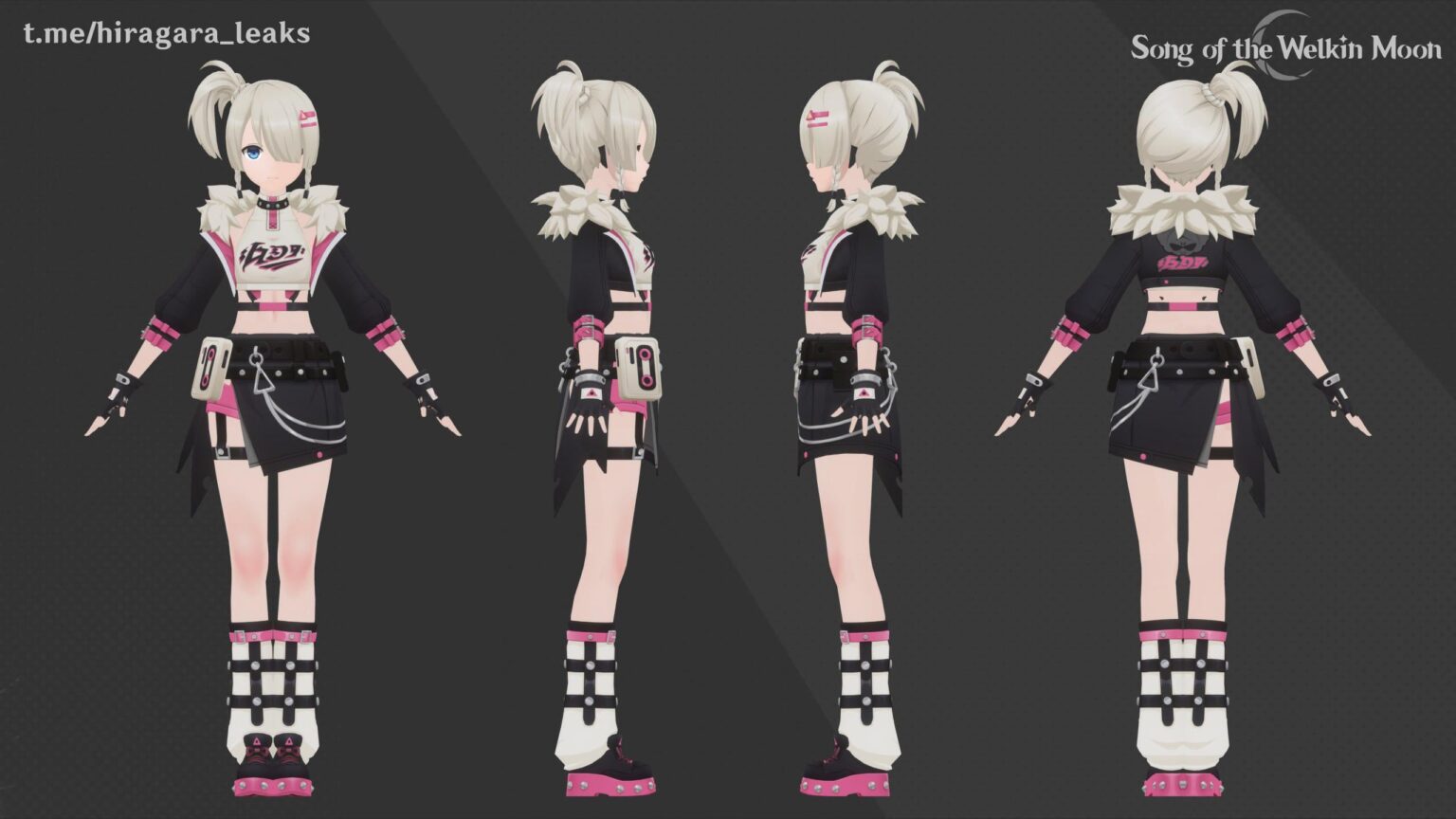 有料のUGCスキンの1つは、Hiragaraを介してレンダリングされます