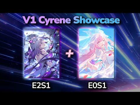 V1 E0S1ショーケース| 3.7異常な仲裁| Honkai Star Rail | E2S1カストリス| E0S1シレン| e0s1 evernight | E0S1ヒアシン