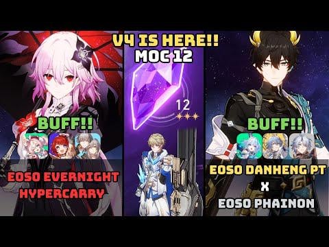 フルE0S0 Evernight＆E0S0 Dan Heng PTチーム