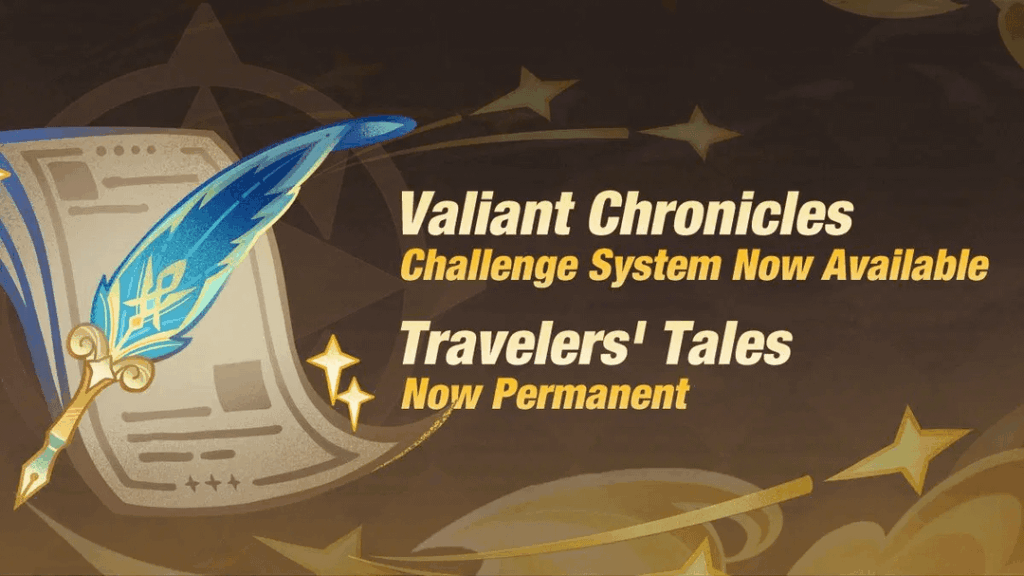 「Travellers 'Tales」パーマネント＆「Valiant Chronicles」チャレンジシステム