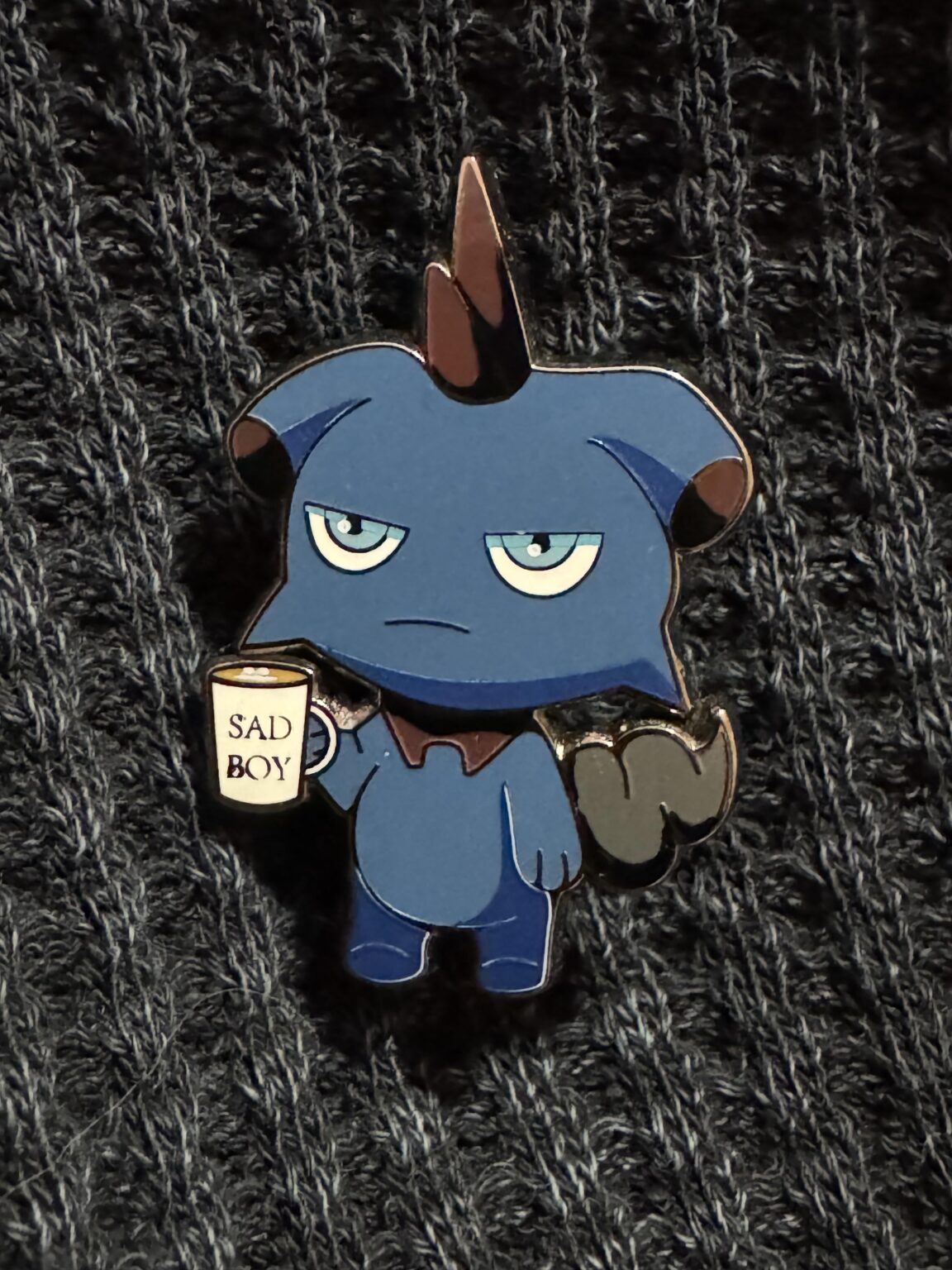 落ち込んだエナメルピン！ 🖤