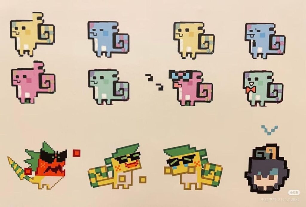 Genshin Paris Expoに示されている他の追加のコンセプトアート