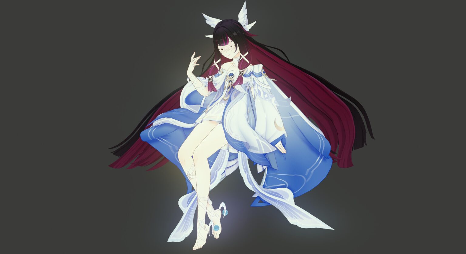 より高いres Columbinaレンダリング叔父のレンダリング