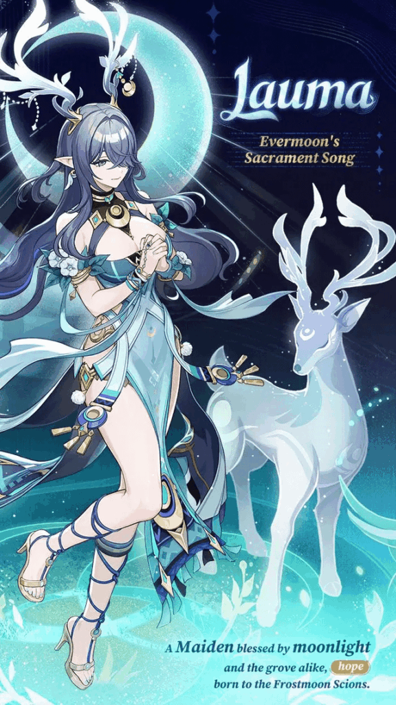 キャラクターの紹介 - 「Evermoon's Sacrament Song」Lauma