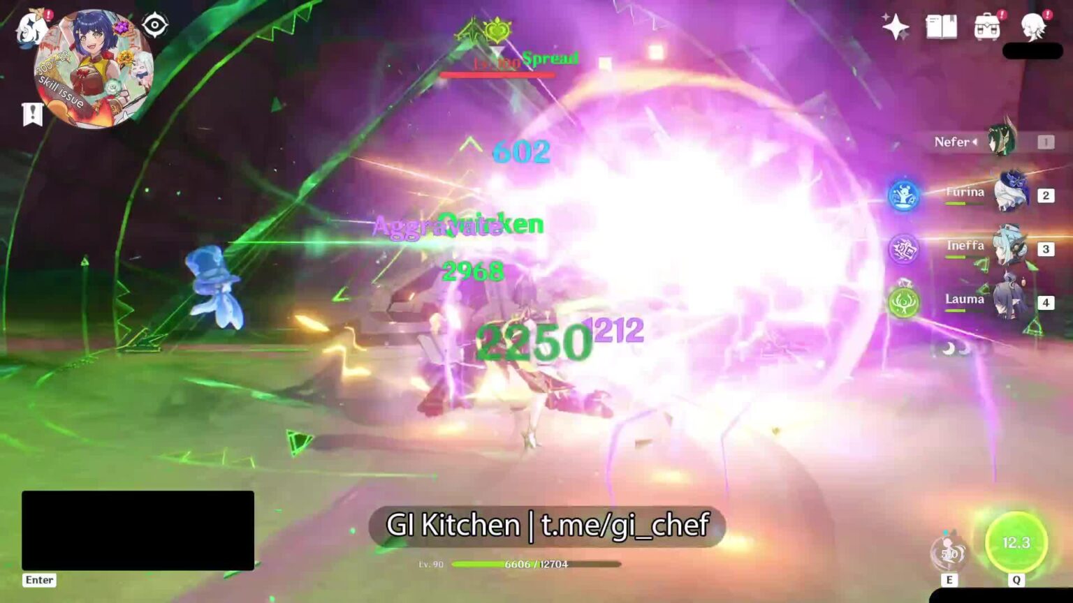 Nefer Furina Ineffa Lauma via Gi Kitchen