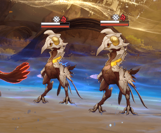 新しい敵の頂上にあるこの奇妙なシンボルは、身体的な衰弱の隣にありますか？