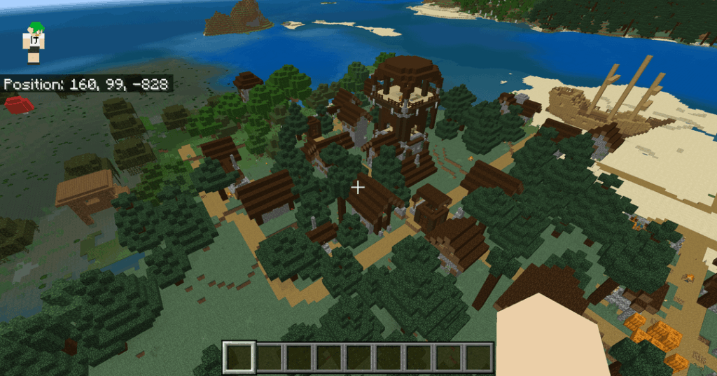 8人の鍛冶屋、前post基地、魔女の小屋、難破