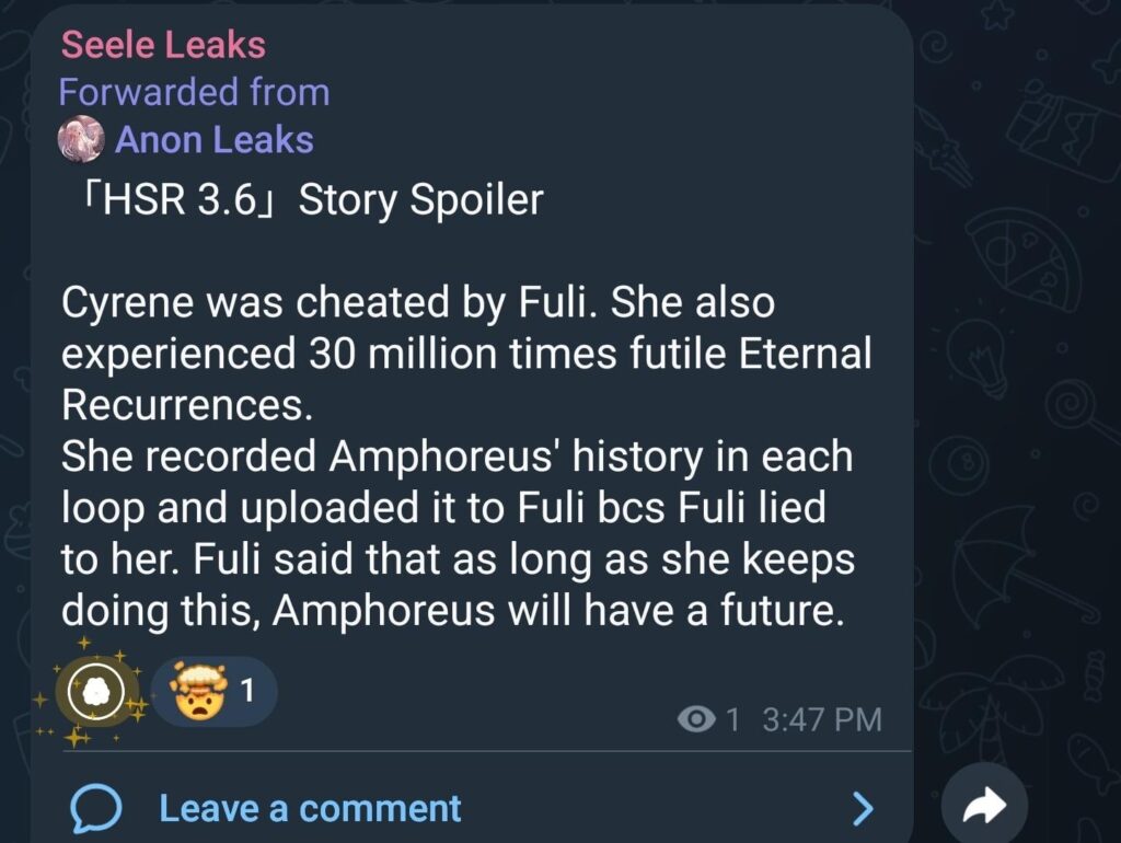 3.6アノンリークを介したシレンに関するストーリー