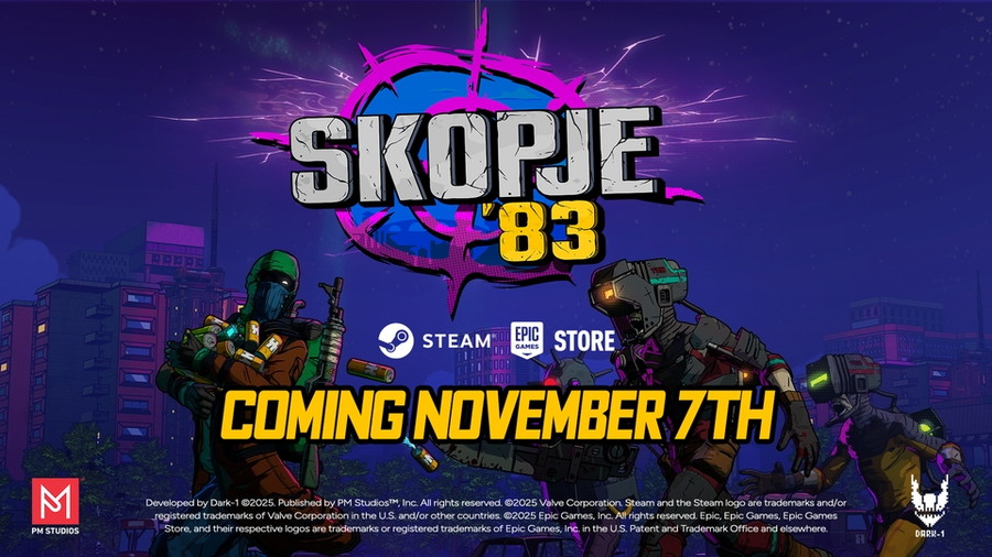PM Studios、コミックスタイルの一人称シューティングゲーム『Skopje '83』を11月8日にSteamでリリース | gamebiz