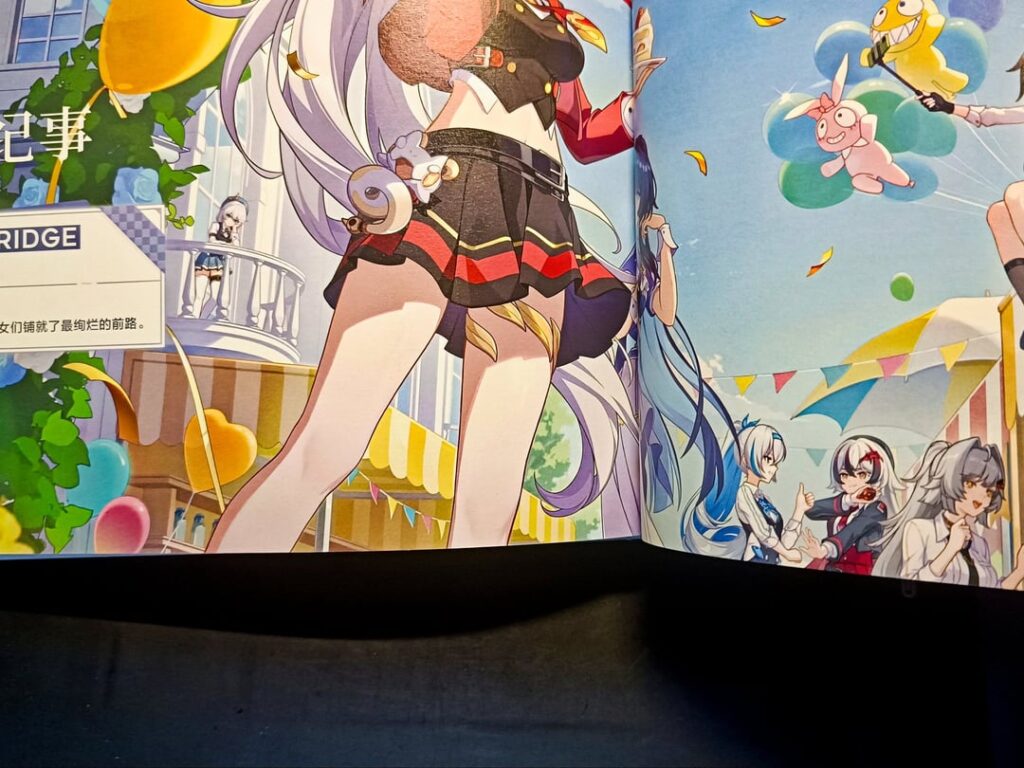 メイは半分に切断され(?)、DSはアートブックで完全に消えました