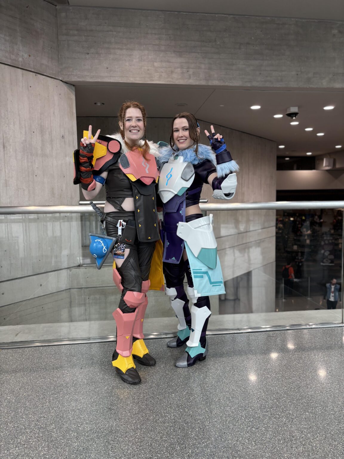 私(耐熱)と友人(耐寒)によるパルメタルアーマーのコスプレ!!