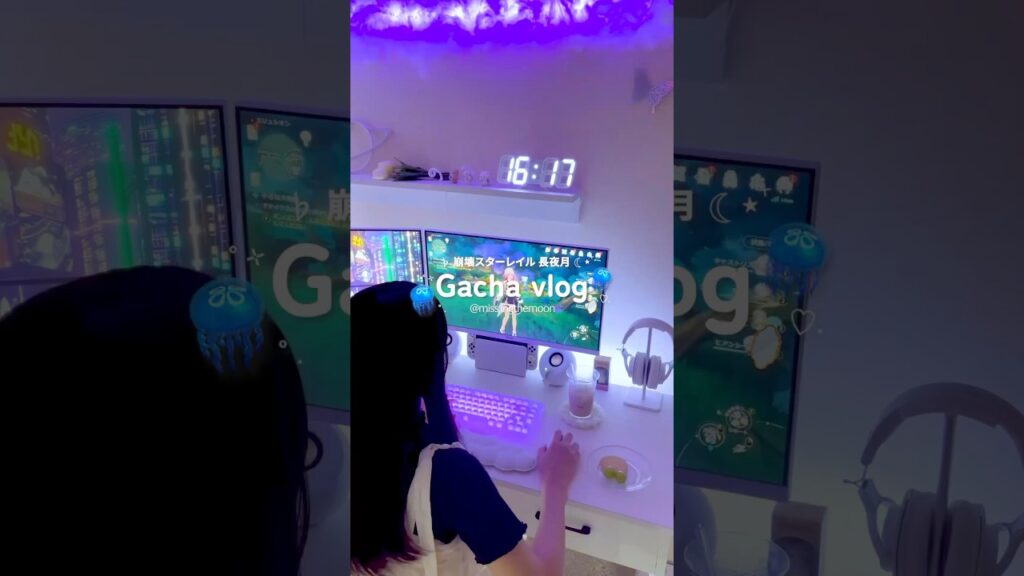 崩壊スターレイル 長夜月ガチャ🪼#vlog #崩壊スターレイル #オタク #ガチャ #gamingroom