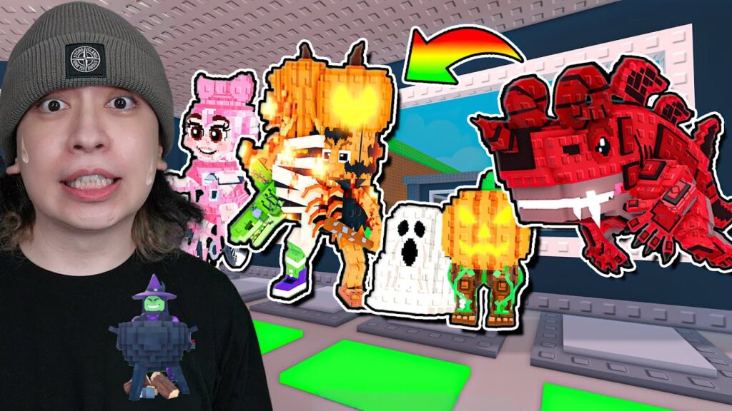 224体のシークレットを混ぜて全てのハロウィン ブレインロットを盗む🎃【ロブロックス/ROBLOX】