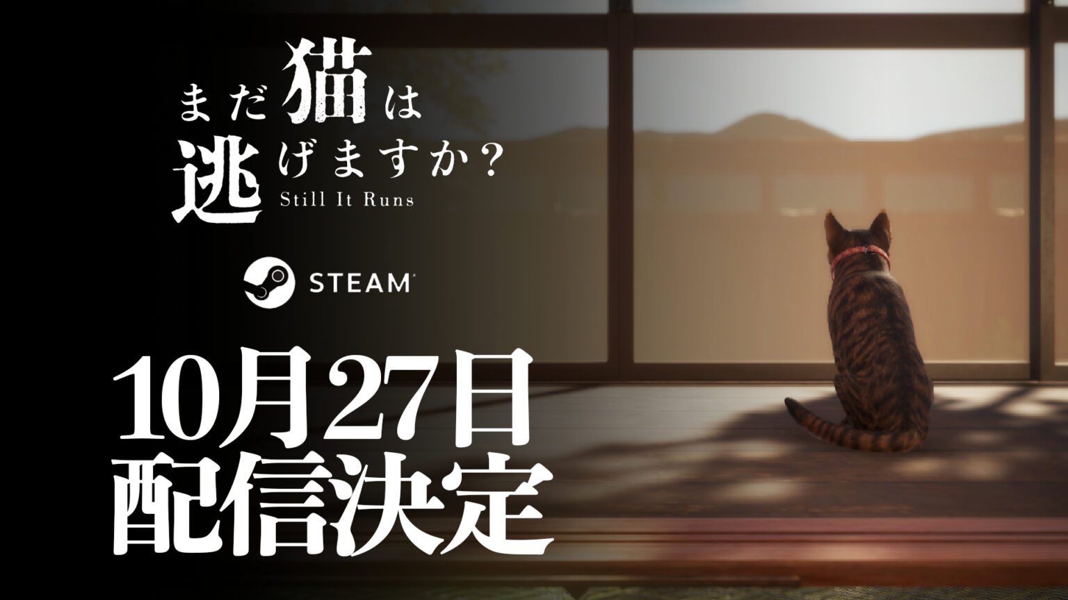 「近畿地方のある場所について」の著者が携わるホラーゲーム「まだ猫は逃げますか？」が10月27日に配信決定 - GAME Watch