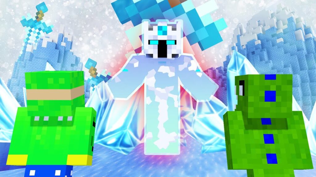 ここは氷の世界!?リアル鬼ごっこサバイバル32【マインクラフト】 ここは氷の世界!?リアル鬼ごっこサバイバル32【マインクラフト】