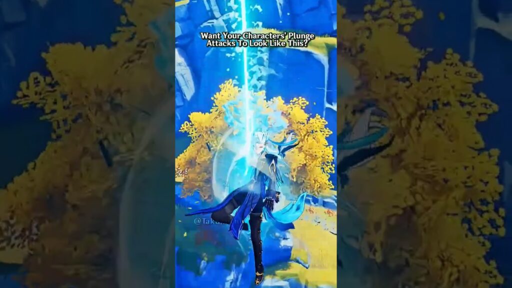 Genshin Impact How to Make Catalyst Characters' Plunge Attacks Visible