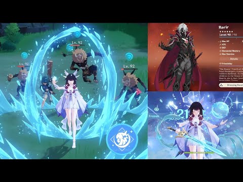 コロンビーナの最新ゲームプレイ公開！ドットーレ＆リアルの新情報も判明！【原神6.3】