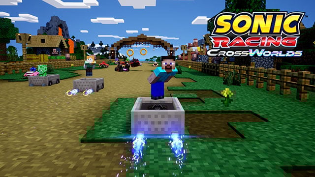 有償DLC第1弾『マインクラフト』配信開始!ー『ソニックレーシング クロスワールド』|セガ SEGA 有償DLC第1弾『マインクラフト』配信開始!ー『ソニックレーシング クロスワールド』|セガ SEGA