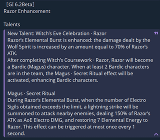 [6.2 Beta] Seele と X1 による Razor Kit バフ [Translation: Team Mew]