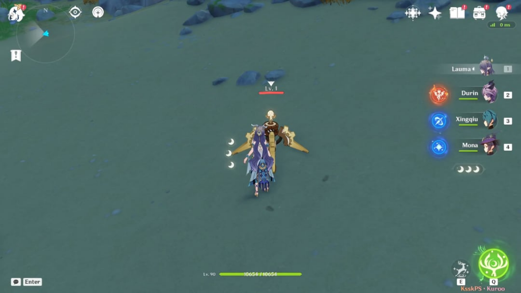 Lauma/Durin/Xingqiu/Mona ショーケース (Lauma + Mona クイックスワップ)