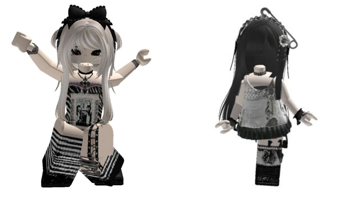 アバターガール エモ ロブロックス (1)