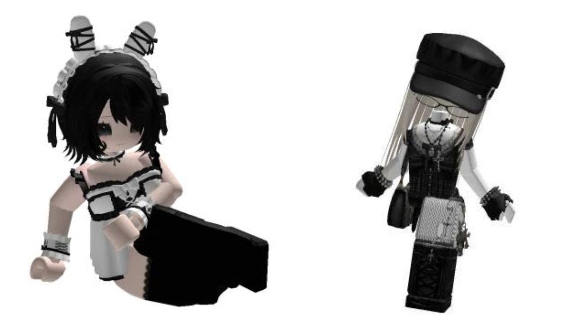 ロブロックス エモガール アバター (4)