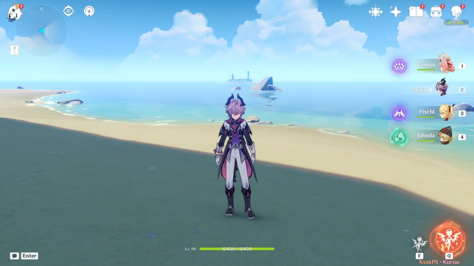 [6.2] Durin が黒尾経由でスローモーションでバーストする