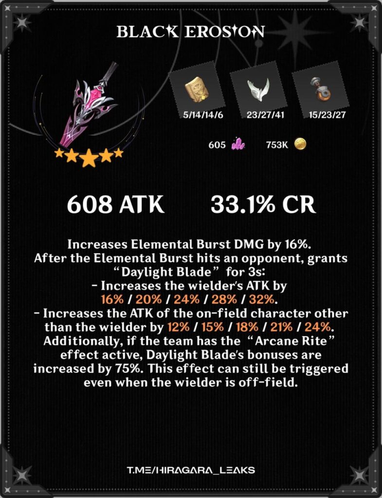 6.2 ゼーレ経由の武器