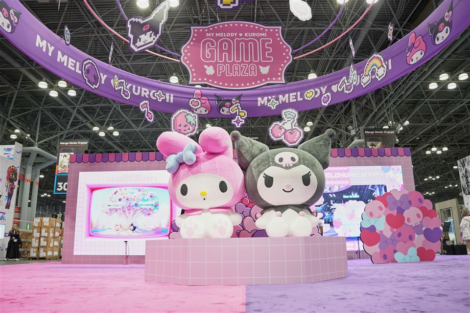 サンリオ、「ニューヨーク・コミコン2025」に「マイメロディクロミゲームプラザ」のブースを出展　中国やマレーシアも巡回予定 | gamebiz