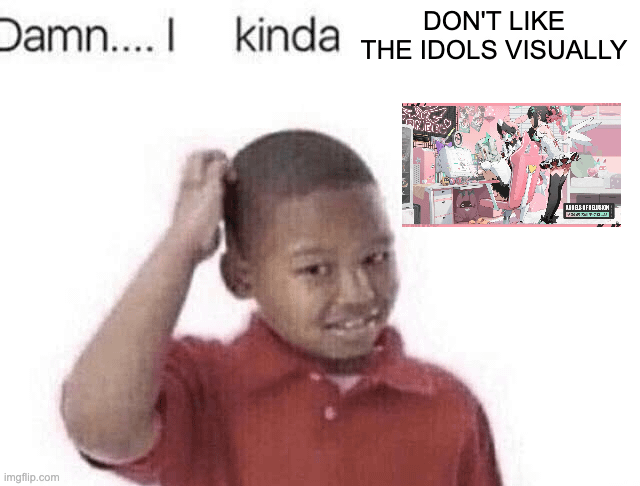 私だけですか？このファンベースの特定の部分が私のためにこれらのキャラクターデザインを台無しにしたことは助けにはなりません