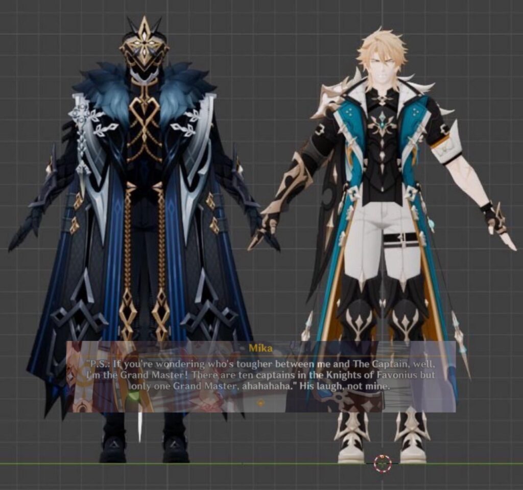 カピターノと並んでいるヴァルカ