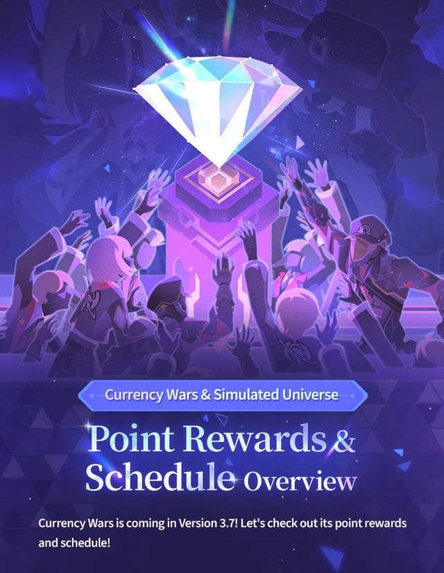 通貨戦争とシミュレートされた宇宙 |ポイント特典とスケジュール概要