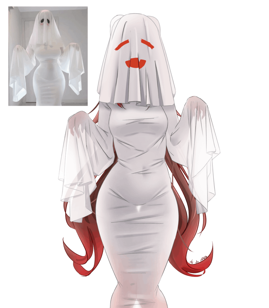 [OC] ブー・タオに扮したフー・タオ