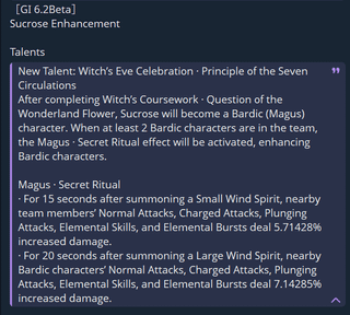 [6.2 Beta] Seele と X1 によるスクロース キット バフ [Translation: Team Mew]