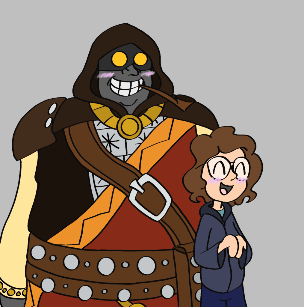 大好きなパルワールドのキャラクターを初めて描きました
