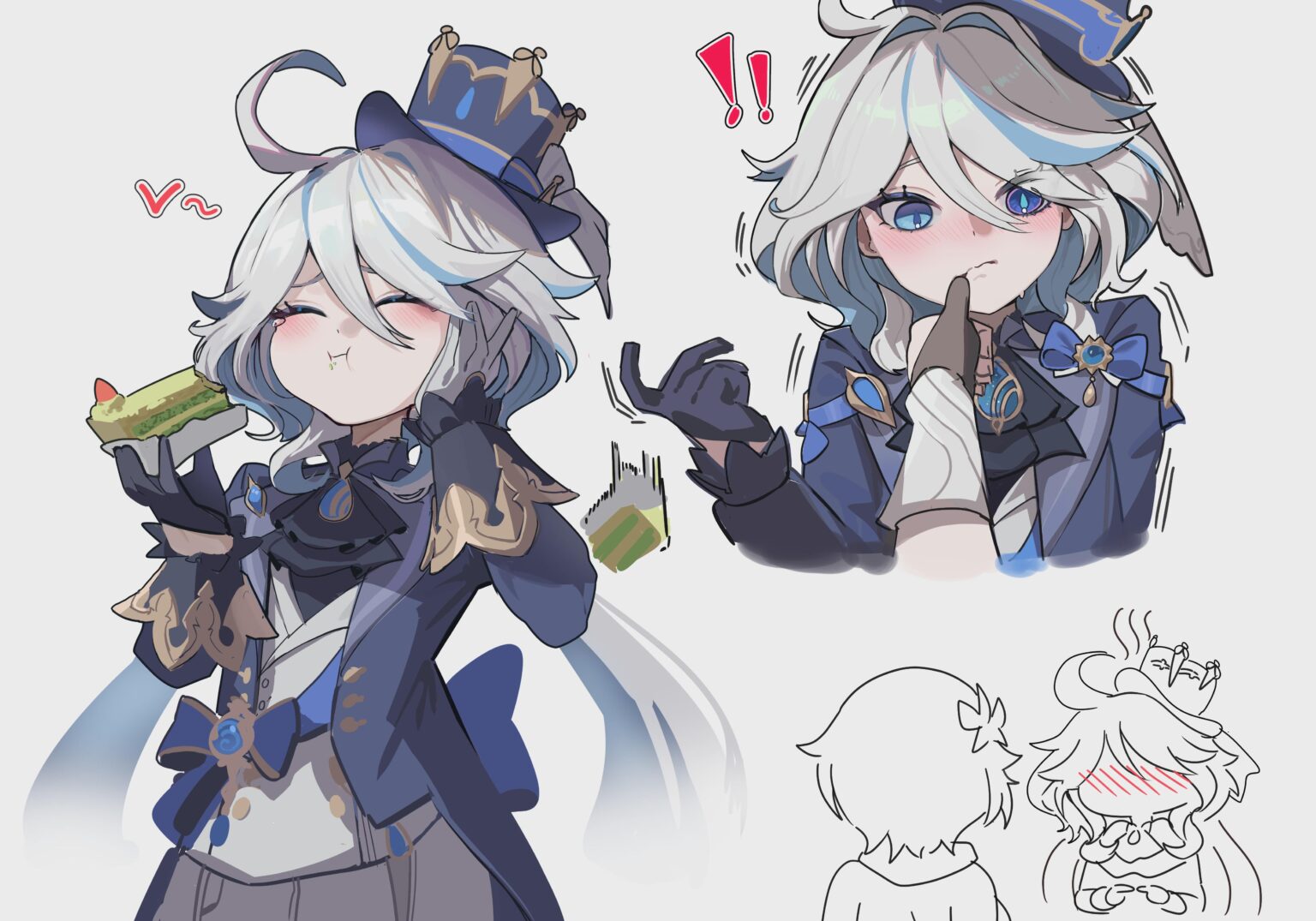 フリナとケーキ