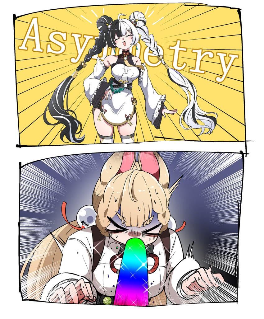 ダイアリンの非対称性 (アート by caseee999)