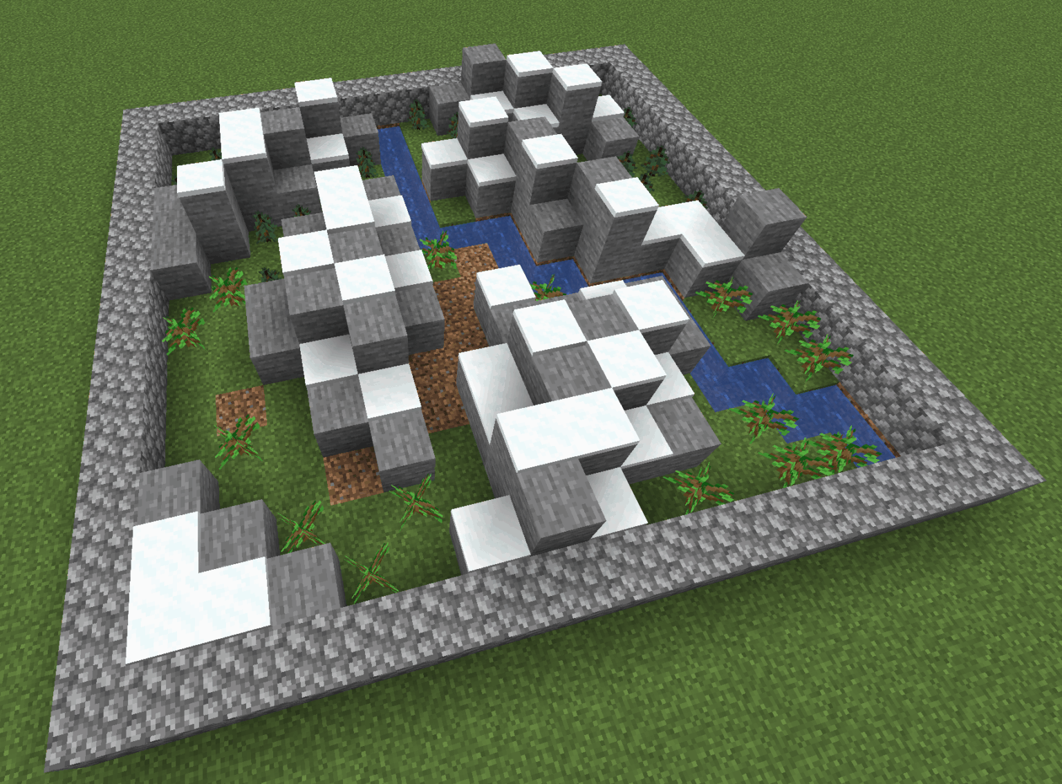 狭い谷がまっすぐに続く山の種を探して