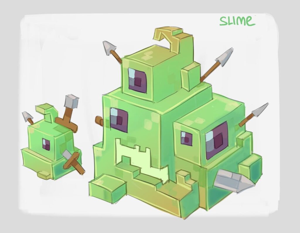 スライムのコンセプトをいくつか