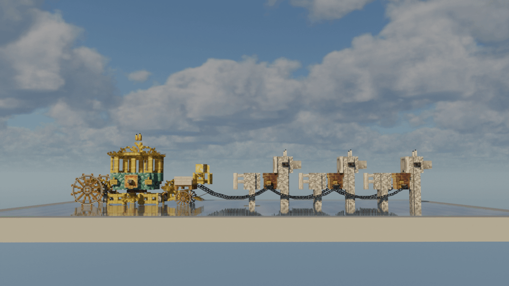 18世紀のバロック式馬車