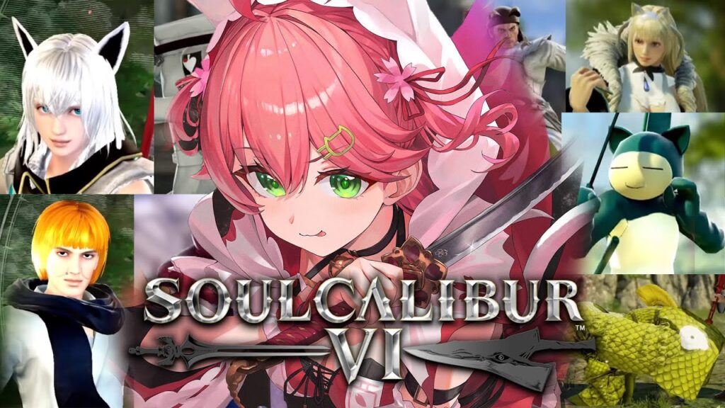 【 ソウルキャリバーⅥ 】今宵もカオスなキャラクリ大会で倒しまくるにぇ！！！！！！！⚔🔥【ホロライブ/さくらみこ】