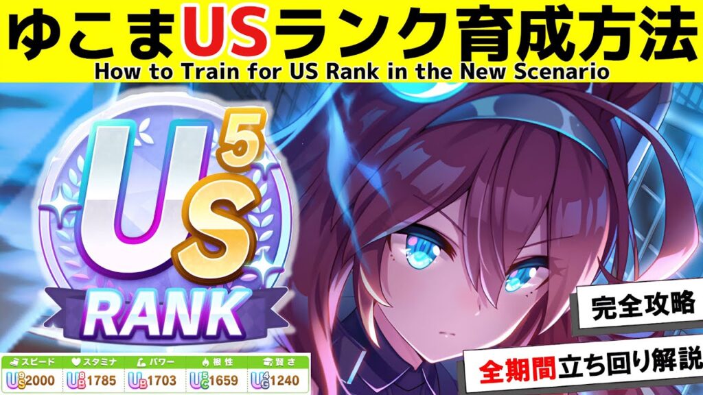 ゆこま温泉郷でUS~UAランクを育成するための知識・サポカ編成・源泉掘削・立ち回り方などをこの動画1本で詳しく解説【ウマ娘】【新シナリオ】【Umamusume:Pretty Derby】
